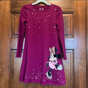 Girls Jumping Beans Minnie Long Sleeve Dress Size 6x